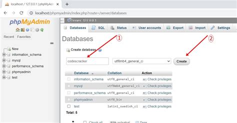 Image result for Create Database Name