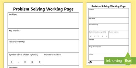 Worksheet On Problem Solving Personal Issues에 대한 이미지 결과