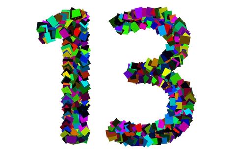 Image result for Number 13 Graphic