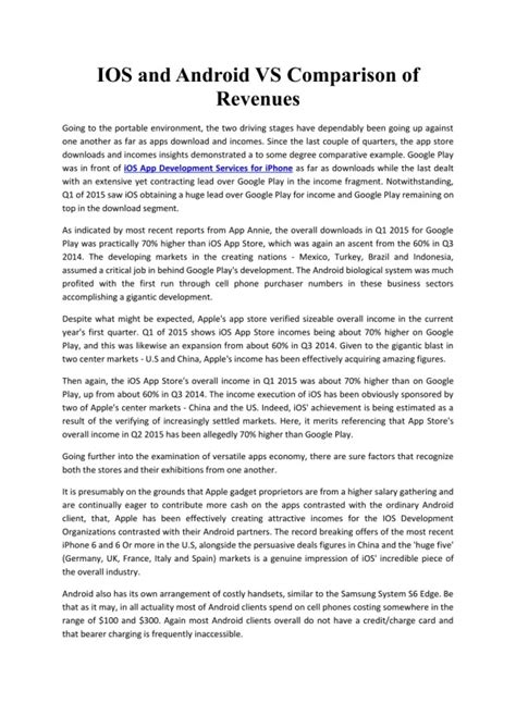 Afbeeldingsresultaten voor Android vs iOS PPT