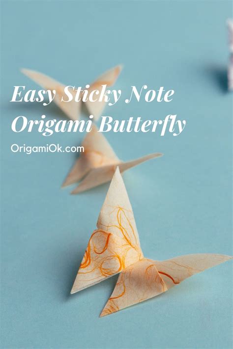 Sticky-Note Butterfly Origami に対する画像結果
