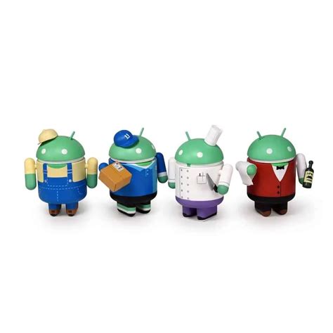 Dead Zebra Reveals @Work Collection Of Android Mini Figures