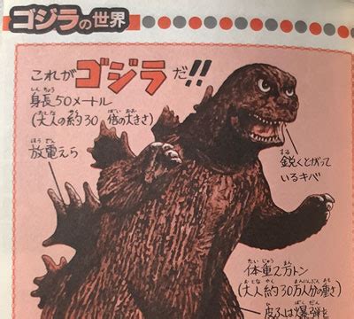 Image result for Godzilla Diagram