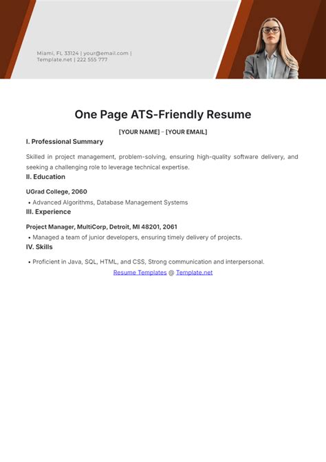 Image result for Java Developer Resume Template Free Download ATS Friendly