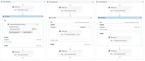 UiPath Try Catch Finally に対する画像結果