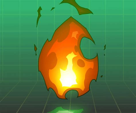 Image result for 2D Fire Circle EFX Animation