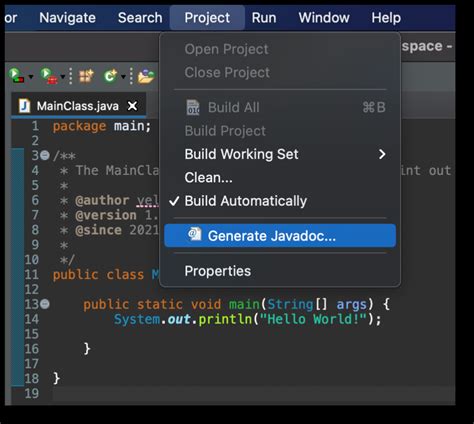Toradh íomhá ar Break Java Doc