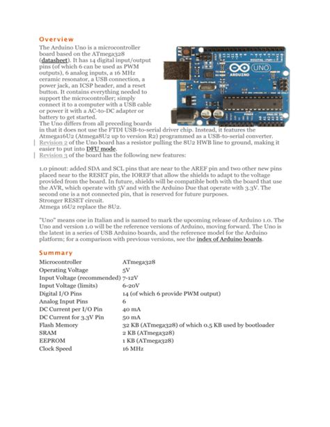 Image result for Arduino Uno Sheet