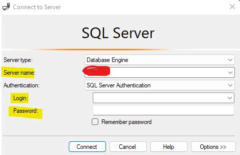 Afbeeldingsresultaten voor SQL Server Connection Password Not Saving in Excel