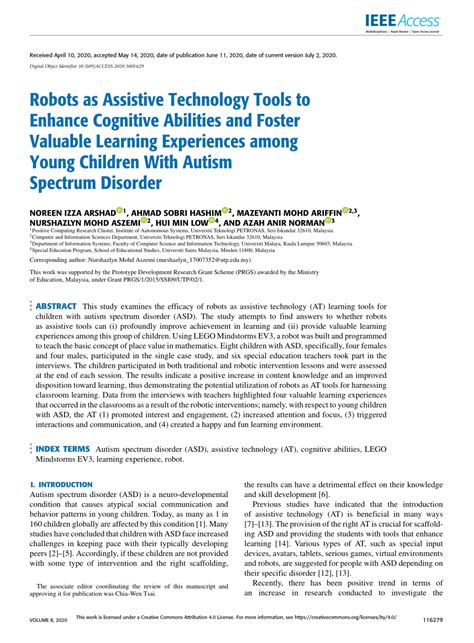 Assistive Technology and Autism Spectrum Disorder に対する画像結果