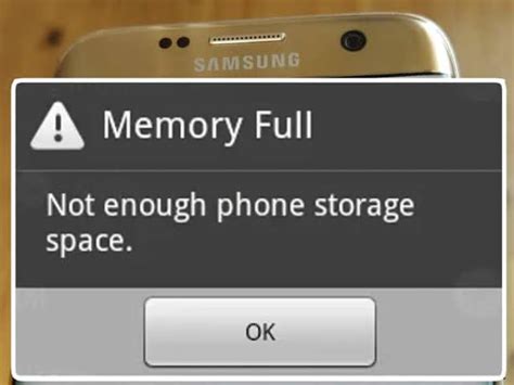 Image result for Error Storage Full No Memory Left