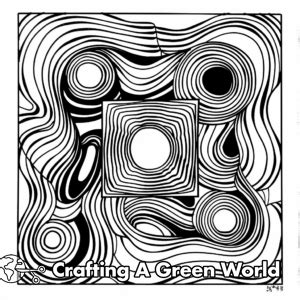 Square Abstract Coloring Pages に対する画像結果