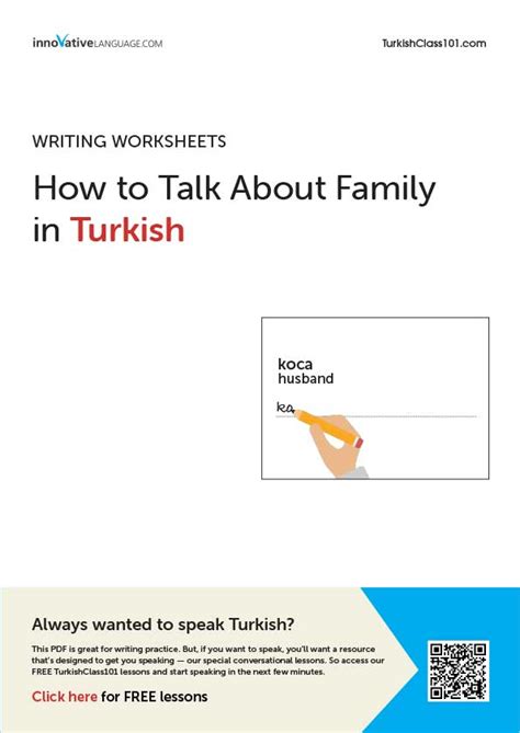 Image result for Learn Turkish Worksheets