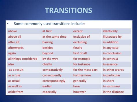 Image result for Types of Transitional of Forms