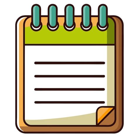 Image result for Notepad Clip Art Free