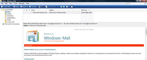 Windows Mail に対する画像結果