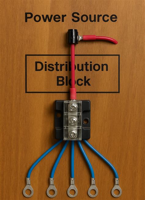 Toradh íomhá ar Power Distribution Block Size Chart