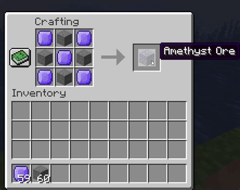 Toradh íomhá ar Minecraft Java Crafting Recipes