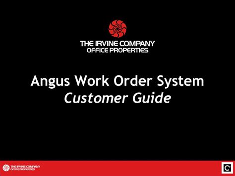 Image result for Angus Work Order System