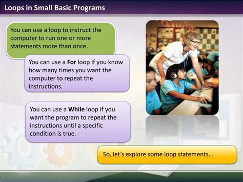 Image result for MS Small Basic Looping Statements