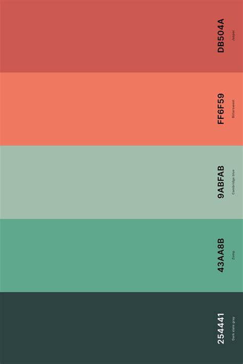 Coral Hex Code Color Combinations に対する画像結果
