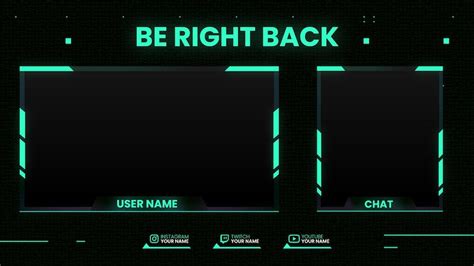 Be Back Soon Stream Overlay に対する画像結果