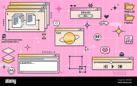 Image result for Y2K Retro Computer Graphics