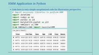 Image result for Hidden Markov Model Python Code Sunny Cloudy