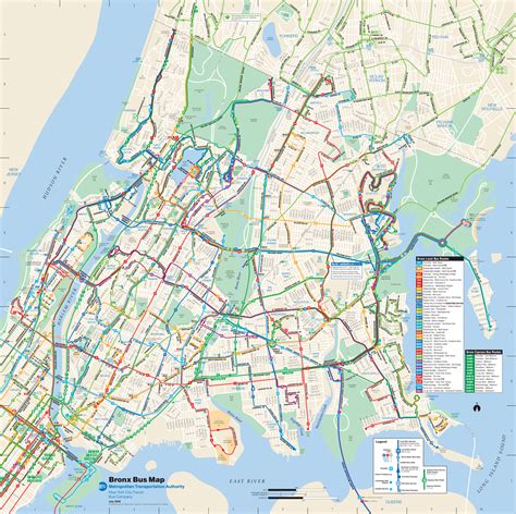 Image result for Bronx Bus Routes Map