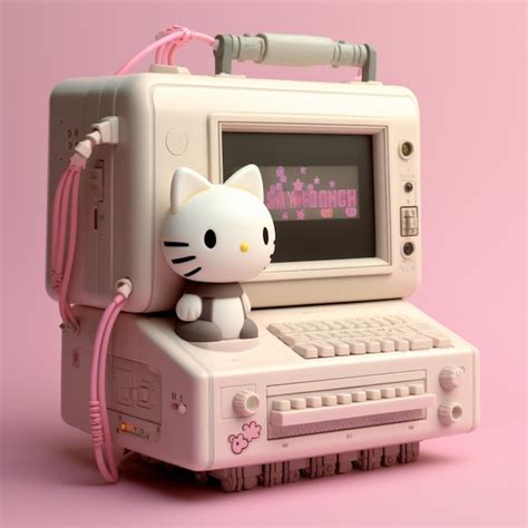 Hello Kitty Using Computer に対する画像結果