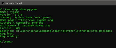 Pygame Features に対する画像結果