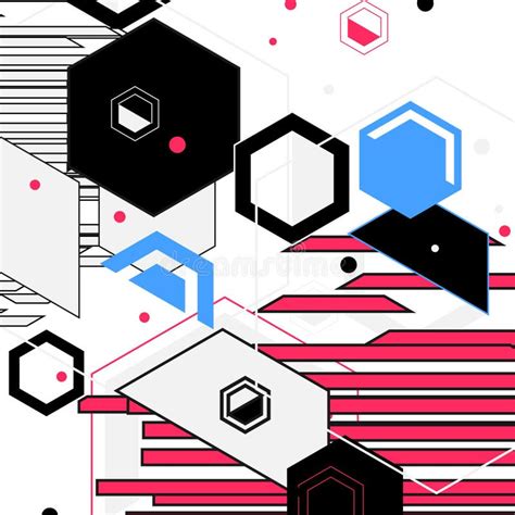 Toradh íomhá ar Geometric Structure Drawing