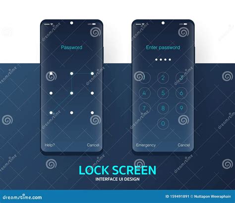 Image result for Lock Screen UI Design
