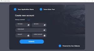 Image result for Sign Up On GUI in Python