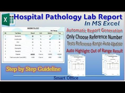 Image result for Lab Test Report Excel