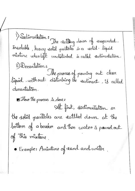 Image result for Sedimentation and Decantation Class 6 without Label