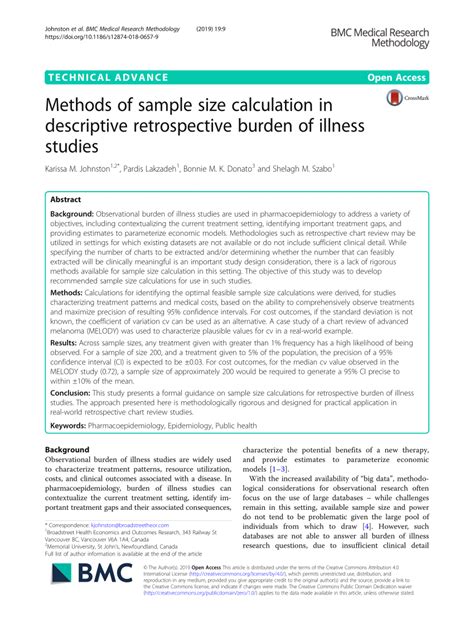 Retrospective Cohort Study Sample Size Calculation Formula に対する画像結果