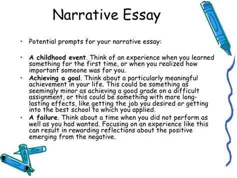 Image result for Narrative Paper Example