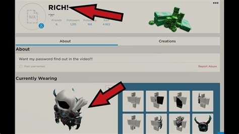 Image result for Rich People Roblox Username and Passwords