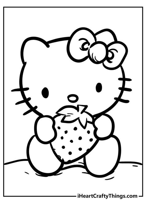 Image result for Fun Hello Kitty Coloring Pages