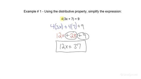 Image result for How to Find the Distributive Property