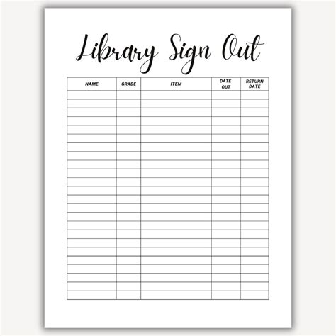 Afbeeldingsresultaten voor 90 Library Sign Out Card