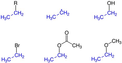 Afbeeldingsresultaten voor Ethyl Radical Formula