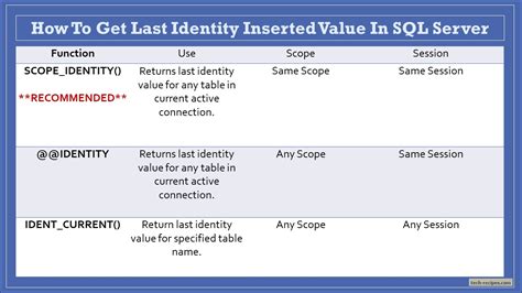Image result for SQL Identity Type