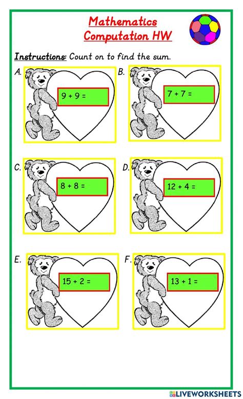 Image result for Math Computation Worksheets CXC