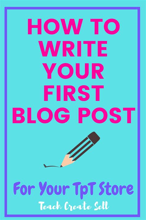 Image result for Writing Your First Blog Post