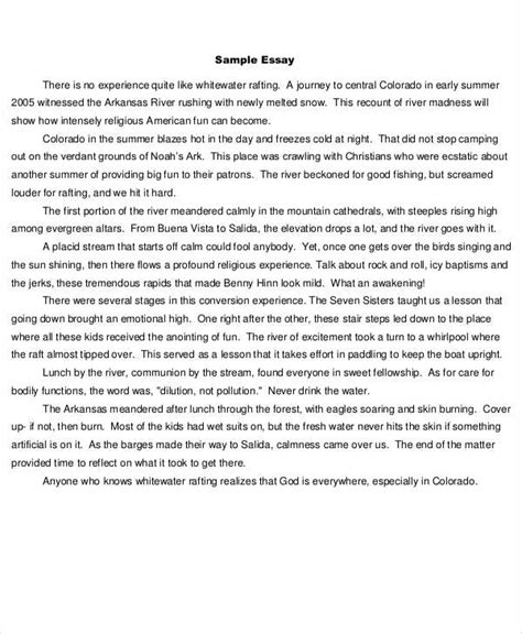 Image result for Short Essay Examples