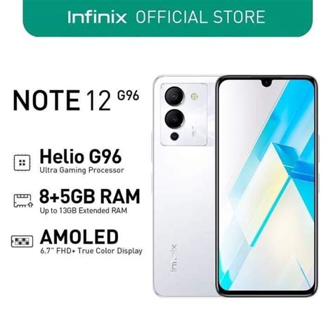 Image result for Infinix Note 12 Ram