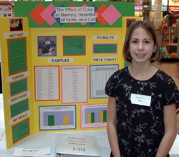 Image result for Color and Memory Science Fair Project