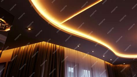Toradh íomhá ar LED Strip Ceiling Project